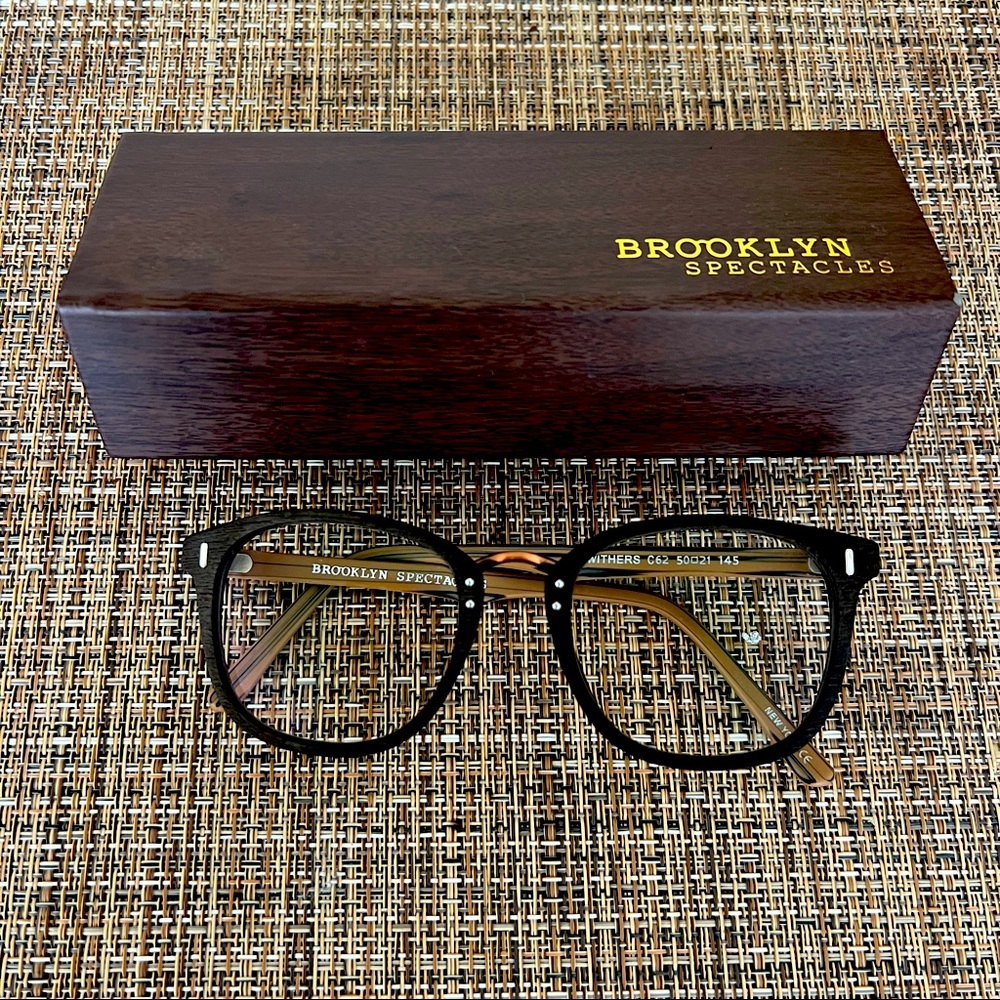 Brooklyn Spectacles “Kensington” sunglasses. Chameleon lenses.